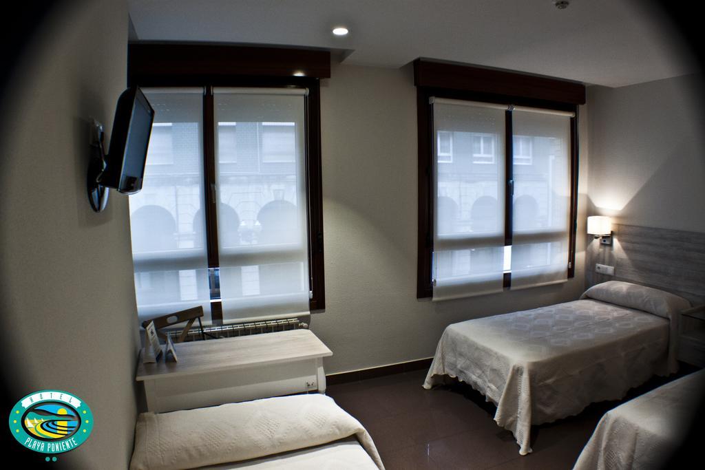 Hotel Playa Poniente Gijón Eksteriør billede